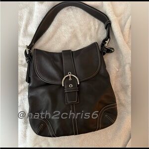 Coach Soho Bag Medium Black Leather Shoulder bag